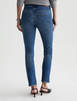 Mari Jean 15 Years Prague Mid-Rise Slim Straight WOMENS BOTTOMS Photo 7