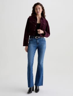 Farrah Boot 15 Years Prague AG-ed™ Mid-Rise Boot Cut Denim WOMENS BOTTOMS Photo 2