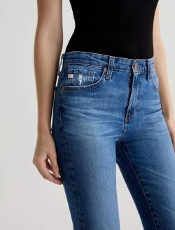 Farrah Boot 15 Years Prague AG-ed™ Mid-Rise Boot Cut Denim WOMENS BOTTOMS Photo 4