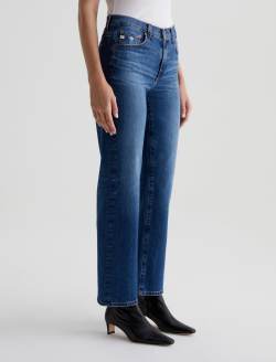 Brinley 15 Years Prague AG-ed™ Mid-Rise Straight Denim WOMENS BOTTOMS Photo 5