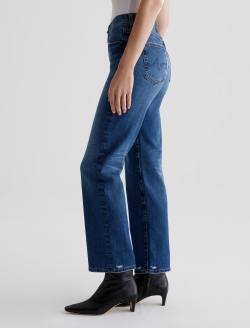 Brinley 15 Years Prague AG-ed™ Mid-Rise Straight Denim WOMENS BOTTOMS Photo 6