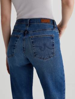 Brinley 15 Years Prague AG-ed™ Mid-Rise Straight Denim WOMENS BOTTOMS Photo 7