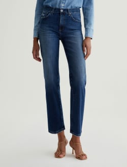 Brinley Crop 7 Years La Jolla AG-ed™ Mid-Rise Straight Denim WOMENS BOTTOMS Photo 3