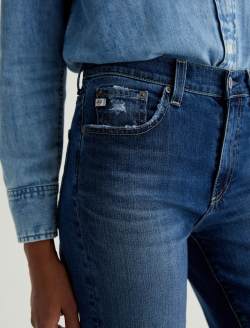 Brinley Crop 7 Years La Jolla AG-ed™ Mid-Rise Straight Denim WOMENS BOTTOMS Photo 4
