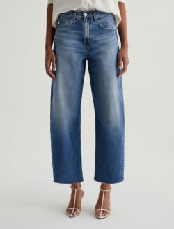 Hattie Crop Gemini High-Rise Barrel WOMENS BOTTOMS Photo 3