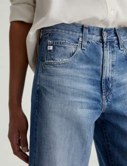 Hattie Crop Gemini High-Rise Barrel WOMENS BOTTOMS Photo 4