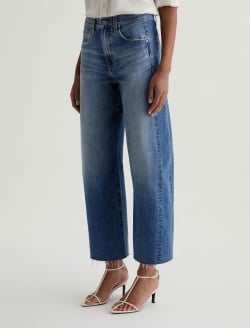 Hattie Crop Gemini High-Rise Barrel WOMENS BOTTOMS Photo 5