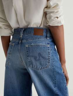 Hattie Crop Gemini High-Rise Barrel WOMENS BOTTOMS Photo 7