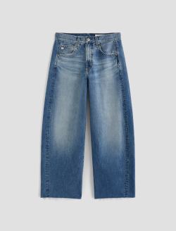 Hattie Crop Gemini High-Rise Barrel WOMENS BOTTOMS Photo 1
