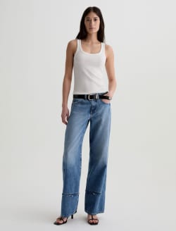 Adria Paneled Fit Socialite Low-Rise Wide Leg WOMENS BOTTOMS Photo 2