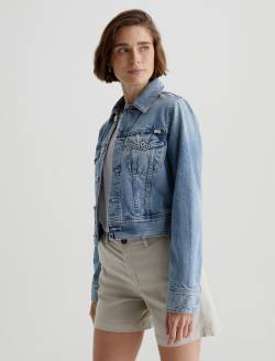 Isa Jacket Intuition Cropped Trucker Jacket WOMENS TOPS Photo 7