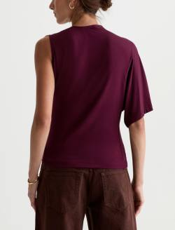 Arya Top Jazz Berry Asymmetric Blouse WOMENS TOPS Photo 8