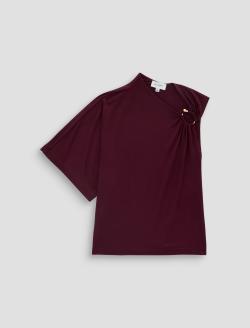 Arya Top Jazz Berry Asymmetric Blouse WOMENS TOPS Photo 1