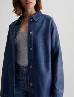 Kea Jacket Coated Northern Lights Coated Shirt Jacket WOMENS TOPS Photo 2