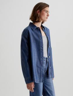 Kea Jacket Coated Northern Lights Coated Shirt Jacket WOMENS TOPS Photo 3