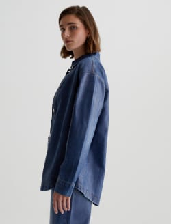 Kea Jacket Coated Northern Lights Coated Shirt Jacket WOMENS TOPS Photo 6