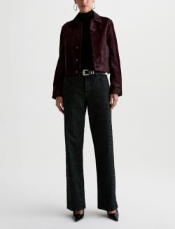 Carly Jacket Cherry Swing Pony Hair Jacket WOMENS TOPS Photo 5