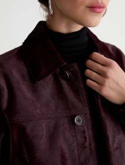 Carly Jacket Cherry Swing Pony Hair Jacket WOMENS TOPS Photo 6