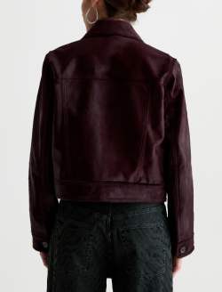 Carly Jacket Cherry Swing Pony Hair Jacket WOMENS TOPS Photo 8