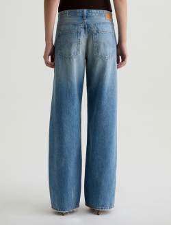 Adria Twisted Leg Jean Archaic Blue Low-Rise Wide Leg WOMENS BOTTOMS Photo 8