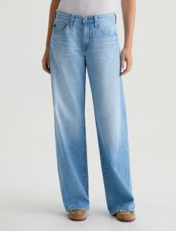 Adria Twisted Leg Jean Lake Arrowhead Low-Rise Wide Leg WOMENS BOTTOMS Photo 3