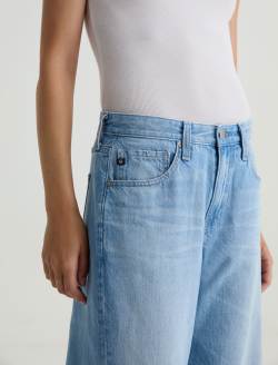 Adria Twisted Leg Jean Lake Arrowhead Low-Rise Wide Leg WOMENS BOTTOMS Photo 4