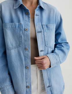 Vita Jacket Clarity Relaxed Shirt Jacket WOMENS TOPS Photo 3