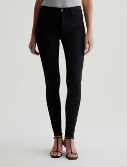 Farrah Skinny Super Black Mid-Rise Skinny WOMENS BOTTOMS Photo 2