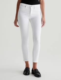 Prima Crop White Cigarette Crop WOMENS BOTTOMS Photo 2