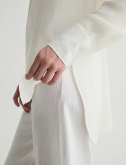 Sawtelle Shirt Powder Relaxed Button up WOMENS TOPS Photo 6