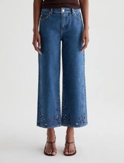 Saige Wide Leg Crop Jean Malbec Mid-Rise Fit WOMENS BOTTOMS Photo 3