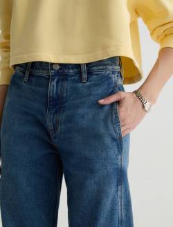 Mercer Jean 11 Years Enrich Cuffed High-Rise Barrel WOMENS BOTTOMS Photo 4