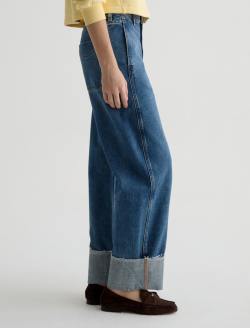 Mercer Jean 11 Years Enrich Cuffed High-Rise Barrel WOMENS BOTTOMS Photo 5