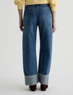 Mercer Jean 11 Years Enrich Cuffed High-Rise Barrel WOMENS BOTTOMS Photo 9