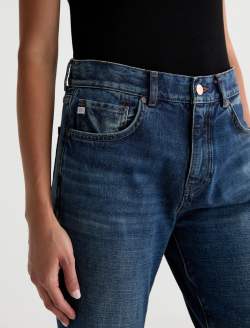 Georgia Jean Indigo Tone Relaxed Flare WOMENS BOTTOMS Photo 4