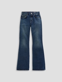 Georgia Jean Indigo Tone Relaxed Flare WOMENS BOTTOMS Photo 1