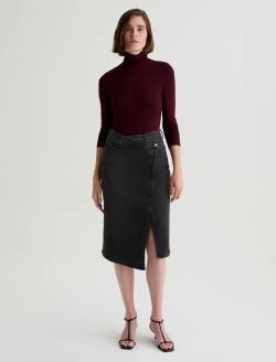 Bruna Skirt Nebula Wrap Midi Skirt WOMENS BOTTOMS Photo 2