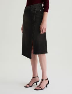 Bruna Skirt Nebula Wrap Midi Skirt WOMENS BOTTOMS Photo 6