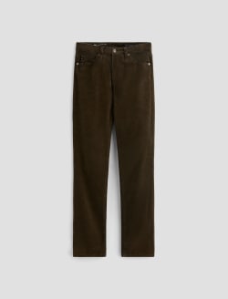 Mari Corduroy Rich Umber Corduroy Mid-Rise Slim Straight WOMENS BOTTOMS Photo 1