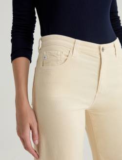 Saige Wide Leg Crop Corduroy Opal Stone Mid-Rise Fit WOMENS BOTTOMS Photo 4
