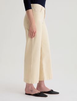 Saige Wide Leg Crop Corduroy Opal Stone Mid-Rise Fit WOMENS BOTTOMS Photo 5
