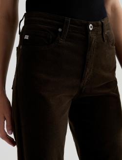 Kora Corduroy Rich Umber Corduroy High-Rise Wide Leg WOMENS BOTTOMS Photo 4