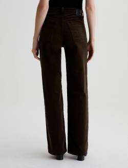 Kora Corduroy Rich Umber Corduroy High-Rise Wide Leg WOMENS BOTTOMS Photo 7