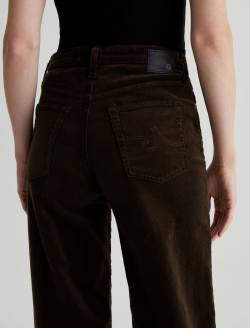 Kora Corduroy Rich Umber Corduroy High-Rise Wide Leg WOMENS BOTTOMS Photo 8
