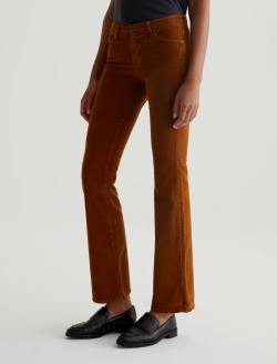 Angel Corduroy 1 Year Sulfur Maple Aura AG-ed™ Corduroy Low-Rise Bootcut WOMENS BOTTOMS Photo 5