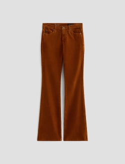 Angel Corduroy 1 Year Sulfur Maple Aura AG-ed™ Corduroy Low-Rise Bootcut WOMENS BOTTOMS Photo 1