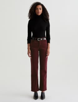 Brinley Corduroy Winery Mid-Rise Straight WOMENS BOTTOMS Photo 2