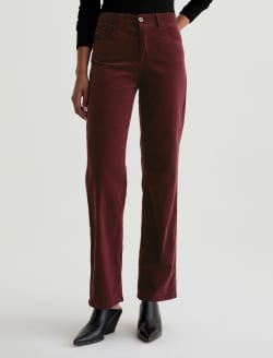 Brinley Corduroy Winery Mid-Rise Straight WOMENS BOTTOMS Photo 3