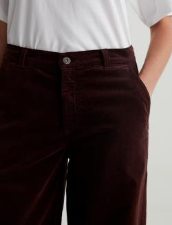 Stella Corduroy Alpine Bark Corduroy Low Slung Palazzo WOMENS BOTTOMS Photo 4