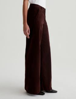 Stella Corduroy Alpine Bark Corduroy Low Slung Palazzo WOMENS BOTTOMS Photo 5